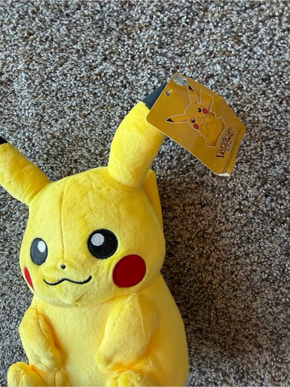 Pikachu Pokemon Plush Stuffed Animal Soft Yellow Collectible Brand New Toy